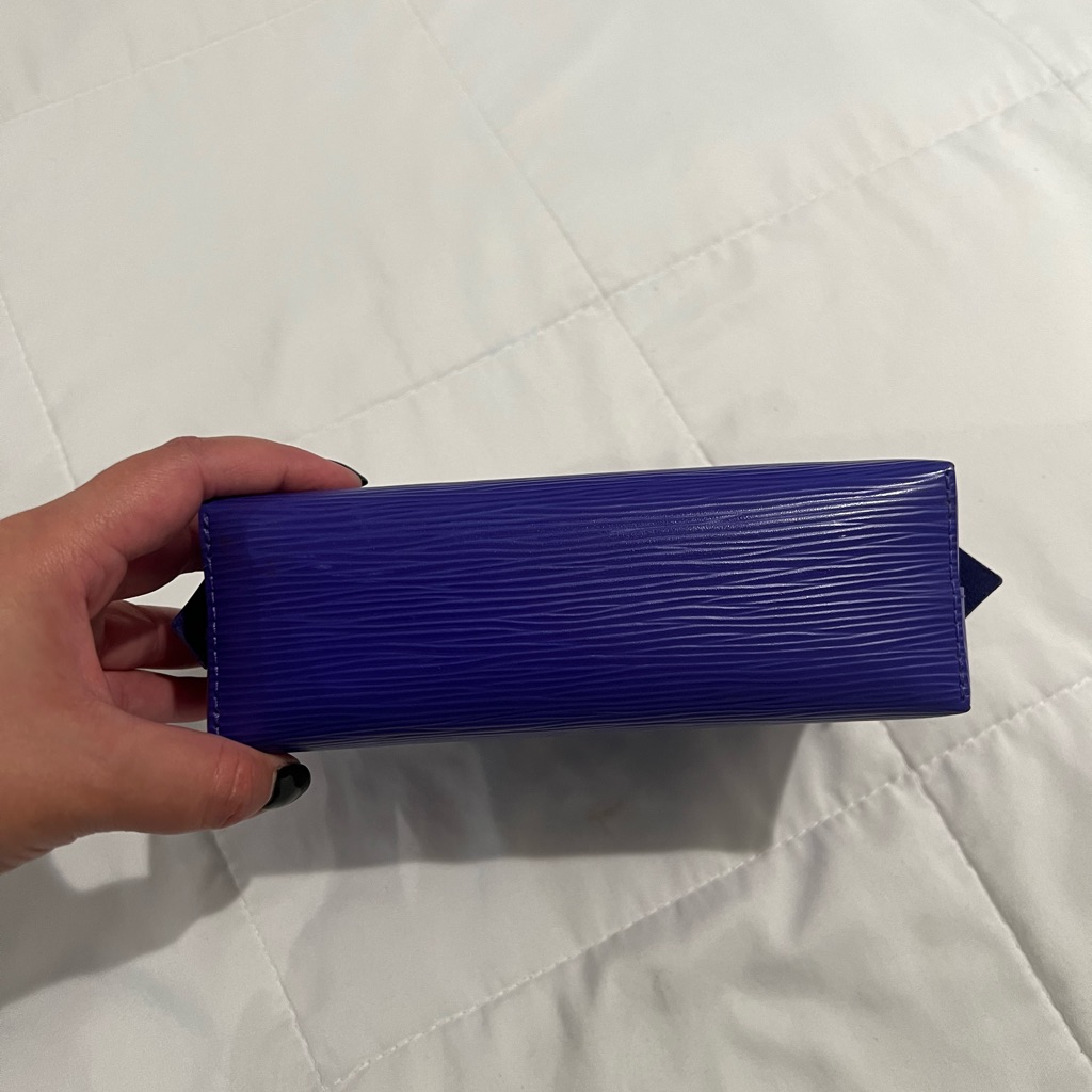 Cosmetic Purple Pouch